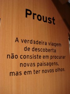 Proust - Museu da Lingua Portuguesa